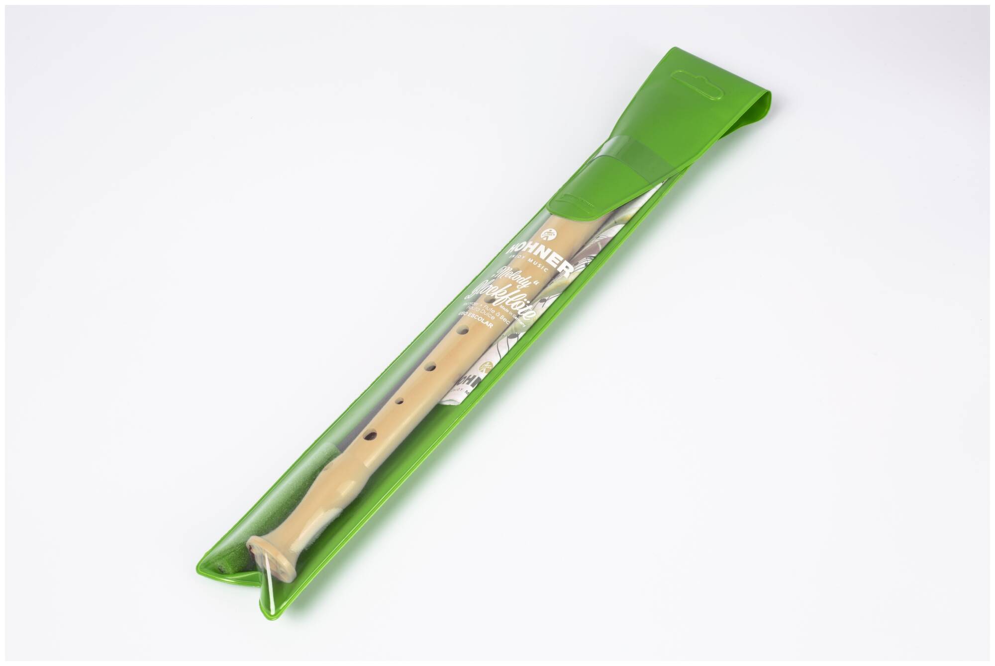 HOHNER B9508 - Блокфлейта сопрано, немецкая система, пластик, 1 часть — изображение 2