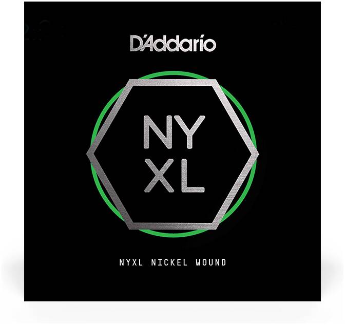 D'ADDARIO NYNW080 - NYXL одиночная струна, обмотка никель .080