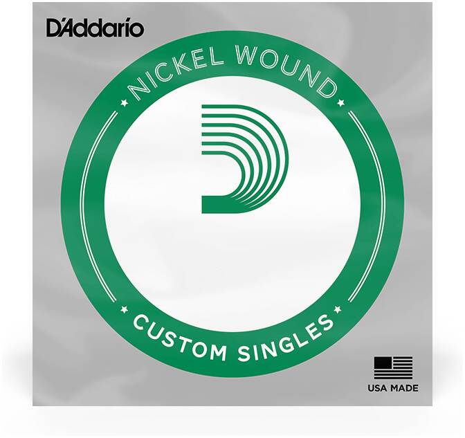 D'ADDARIO XLB028W - одиночная струна д/бас гит. XL Nickel Wound .028