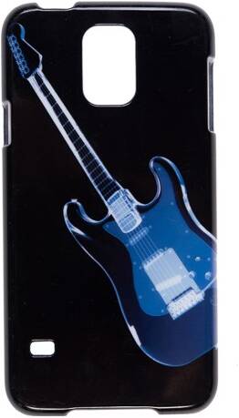 Чехол для телефона CS5-8 - Пластиковый чехол для Samsung Galaxy S5, рисунок - Stratocaster (c), цвет - белый