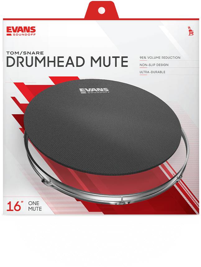 EVANS SO-16 Sound Off накладка на том 16" — изображение 2