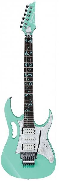 IBANEZ PREMIUM JEM70V-SFG электрогитара, модель Steve Vai, цвет салатовый, кейс, фурнитура хром, кор