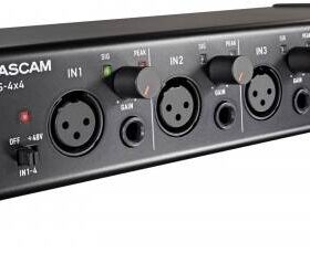 TASCAM US-4x4 USB аудио интерфейс, 4 входа, 4 выхода.