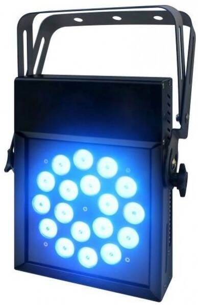 KAM Powercan Tri54w Slim светодиодный прибор заливающего света. 18х3Вт RGB светодиодов, 9/3/4 канало
