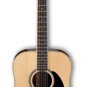 IBANEZ PF1512-NT 12-струнная акустическая гитара, цвет натуральный, топ ель, махогани обечайка и зад