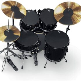 VIC FIRTH MUTEPP 7 Тренировочный набор для ударной установки 10", 12", 14", 14", 18" и 3х тарелок