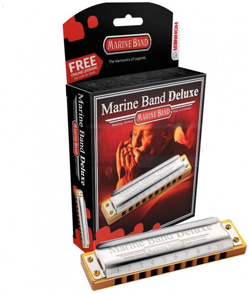 HOHNER Marine Band Deluxe 2005/20 D (M200503X) СНЯТО С ПР-ВА
