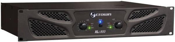 CROWN XLi800 усилитель Cтерео: 300 Вт/ 4Ом, 200Вт / 8Ом Мост: 600Вт/8 Ом