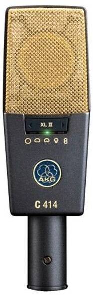 AKG C414XLII микрофон конденсаторный вокальный, 5 диаграмм направленности, дифрагма 1''