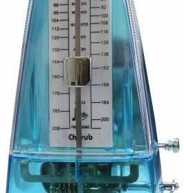 CHERUB WSM-330 CL.BL - метроном механический синий прозрачный