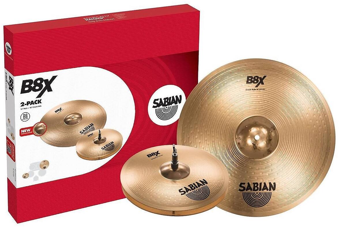 SABIAN B8X 2-PACK Набор тарелок