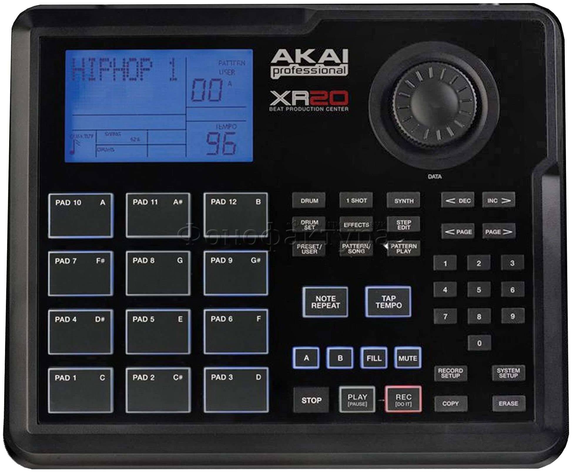 AKAI PRO XR20 драм-машина, более 700 звуков, эффекты, микрофонный вход, питание от сети или от батар