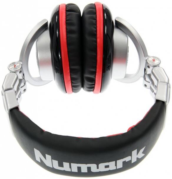 NUMARK Red Wave DJ наушники, 15-20000Hz, 98 +/- 3дБ, 24Омб, диаметр мембраны 50 мм