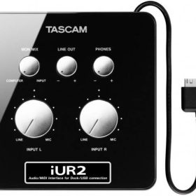 TASCAM iUR2 аудио/MIDI интерфейс для iPad/iPhone/iPod