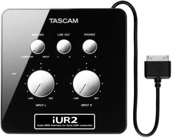 TASCAM iUR2 аудио/MIDI интерфейс для iPad/iPhone/iPod