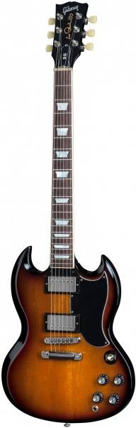 GIBSON USA SG STANDARD 2015 FIREBURST электрогитара с кейсом, цвет фаер санбёрст