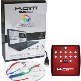 KAM Standalone DMX Player интерфейс и софт для MAC и PC