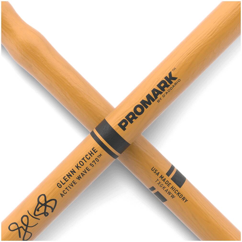 PRO MARK TXGKAWW барабанные палки, именные Glenn Kotche Active Wave 570 — изображение 5