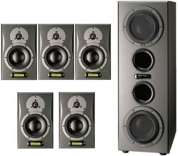 Dynaudio AIR6 D6 сет 5.1 с сабвуфером. 5х AIR6 (Master D6 3шт + Slave 2шт), сабвуфер AIR Base-2