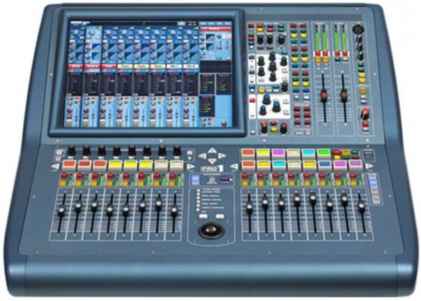 MIDAS PRO1-IP цифровой микшер, 40 вх+8 возвратов, 24 аналоговых вх/вых, 6FX, 16AUX, 8MATRIX, 8VCA, 6