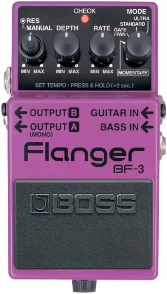 BOSS BF-3 Flanger педаль для электрогитары