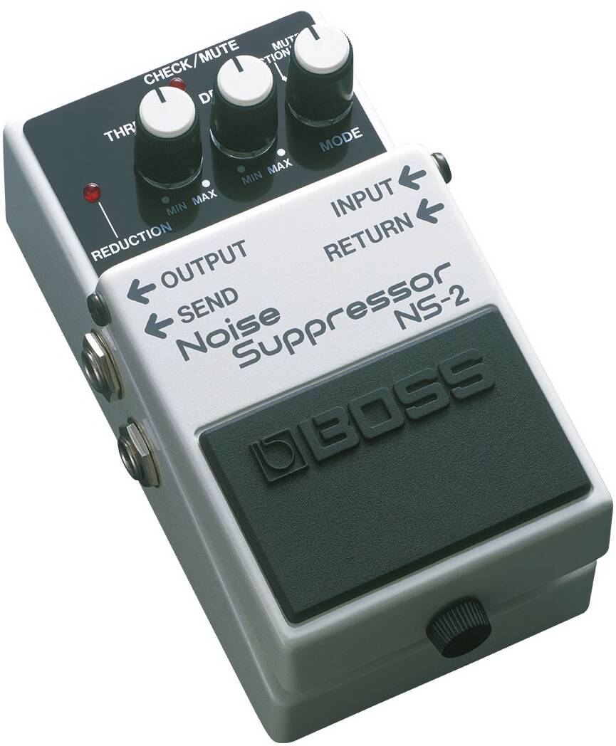BOSS NS-2 Noise Suppressor педаль для электро и бас гитары