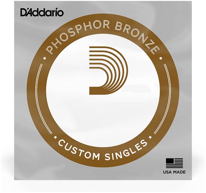 D'ADDARIO PB023 - одиночная струна .023 фосфорная бронза