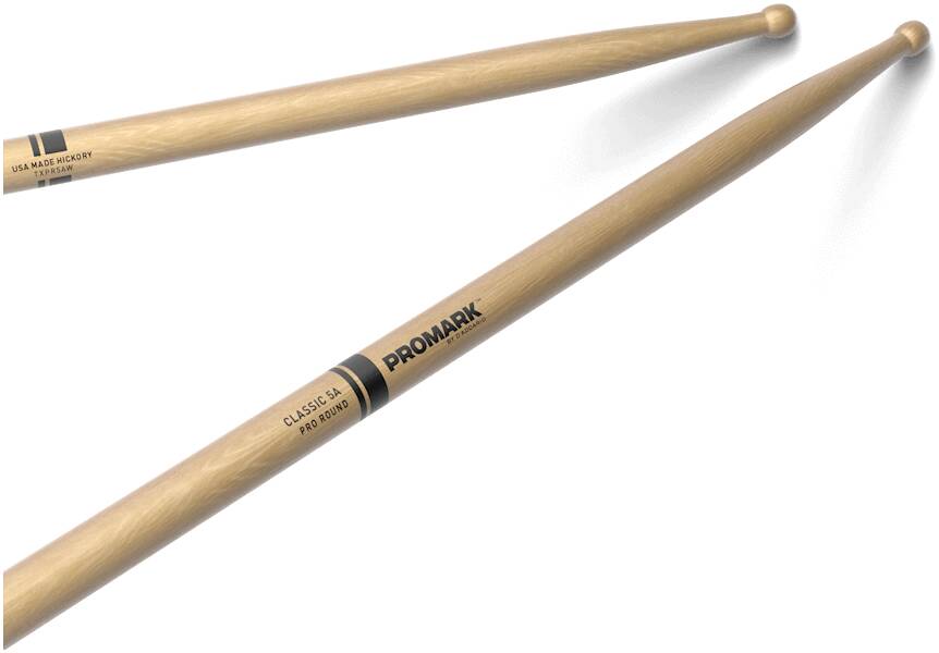 PRO MARK TXPR5AW - палки, 5A, орех, деревянный наконечник — изображение 4