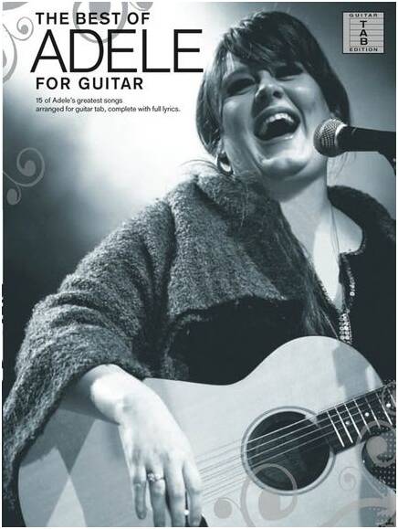 MUSIC SALES AM1003904 - ADELE BEST OF ADELE FOR GUITAR TABLATURE GTR TAB BOOK