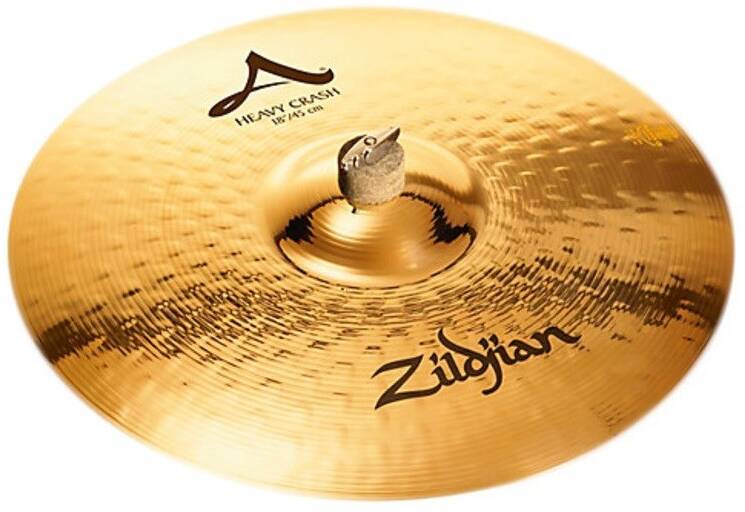 ZILDJIAN 18" A HEAVY CRASH BRILLIANT Endorsement тарелка типа Crash
