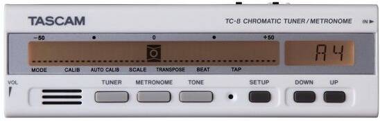 Tascam TC-8 хроматический тюнер/метроном