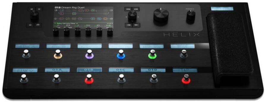 LINE 6 HELIX FLOOR FX PROCESSOR профессиональный напольный процессор эффектов