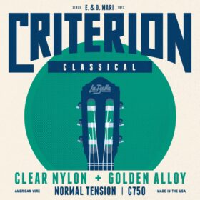 C750 Criterion Комплект струн для классической гитары, бронза 80/20, La Bella