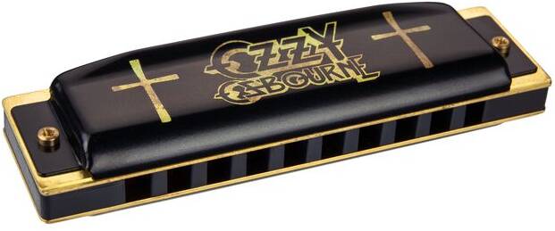 HOHNER Ozzy Osbourne C (M666) - подписная гармошка губная Оззи Осборна — изображение 11