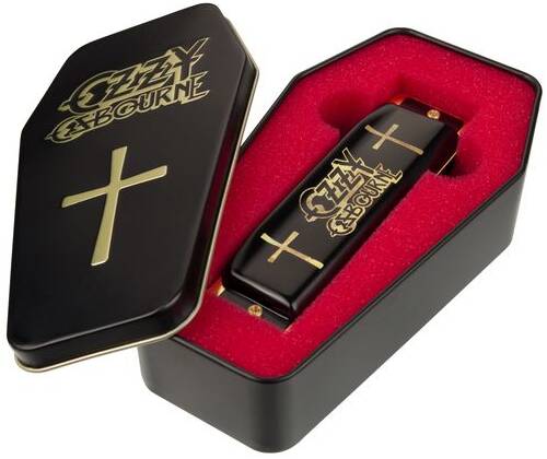 HOHNER Ozzy Osbourne C (M666) - подписная гармошка губная Оззи Осборна — изображение 2