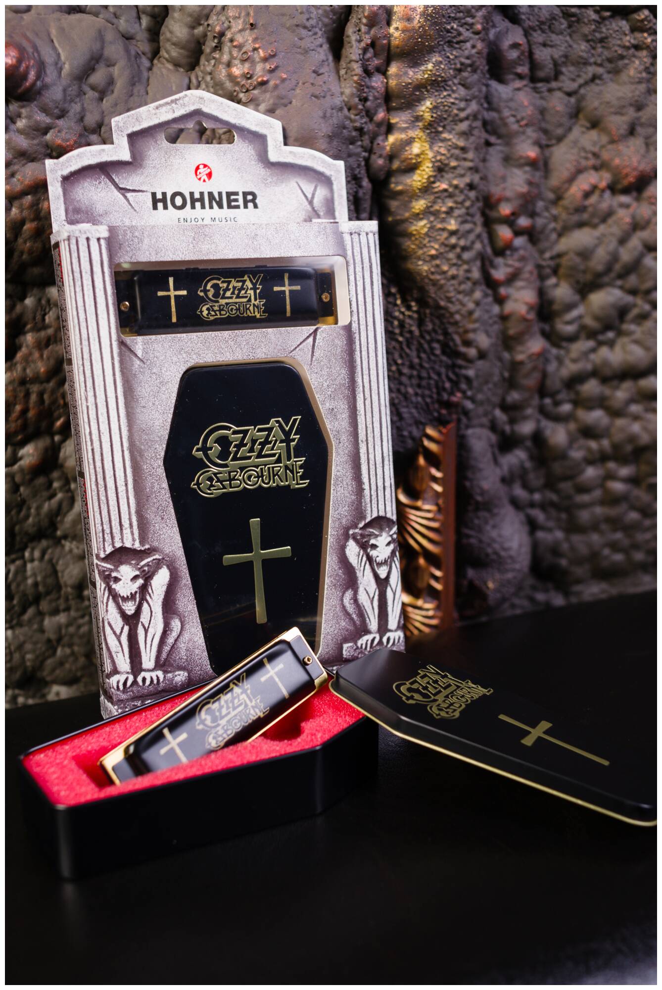 HOHNER Ozzy Osbourne C (M666) - подписная гармошка губная Оззи Осборна — изображение 7
