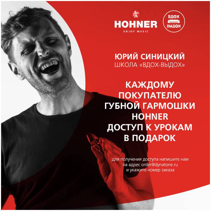 HOHNER Ozzy Osbourne C (M666) - подписная гармошка губная Оззи Осборна — изображение 8