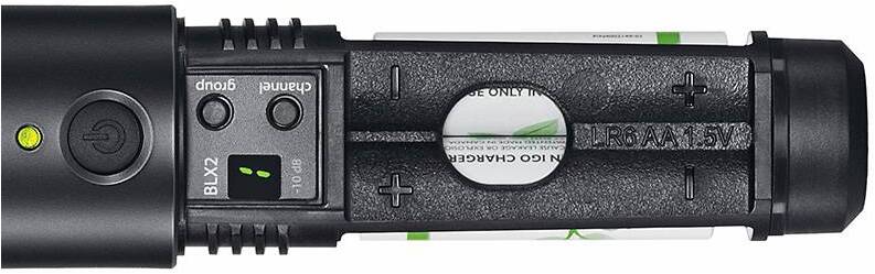 SHURE BLX1288E/SM58 M17 662-686 MHz двухканальная радиосистема с поясн — изображение 3