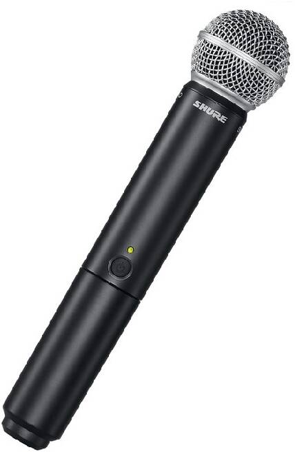 SHURE BLX1288E/SM58 M17 662-686 MHz двухканальная радиосистема с поясн — изображение 2