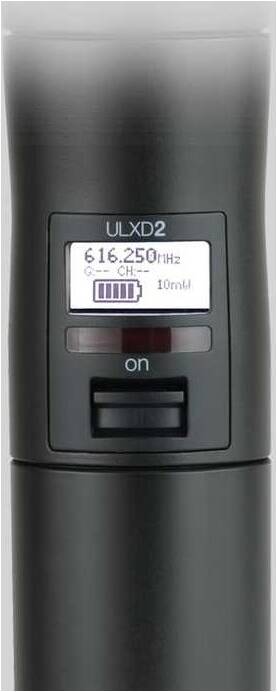 SHURE ULXD24E/B58 P51 710 - 782 MHz цифровая радиосистема серии ULXD с — изображение 4