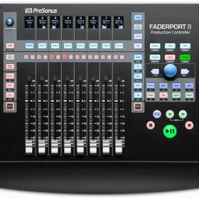 PreSonus FaderPort 8 USB-контроллер, 100мм мотор.фейдеры, подержка программ Studio One, ProTools(HUI