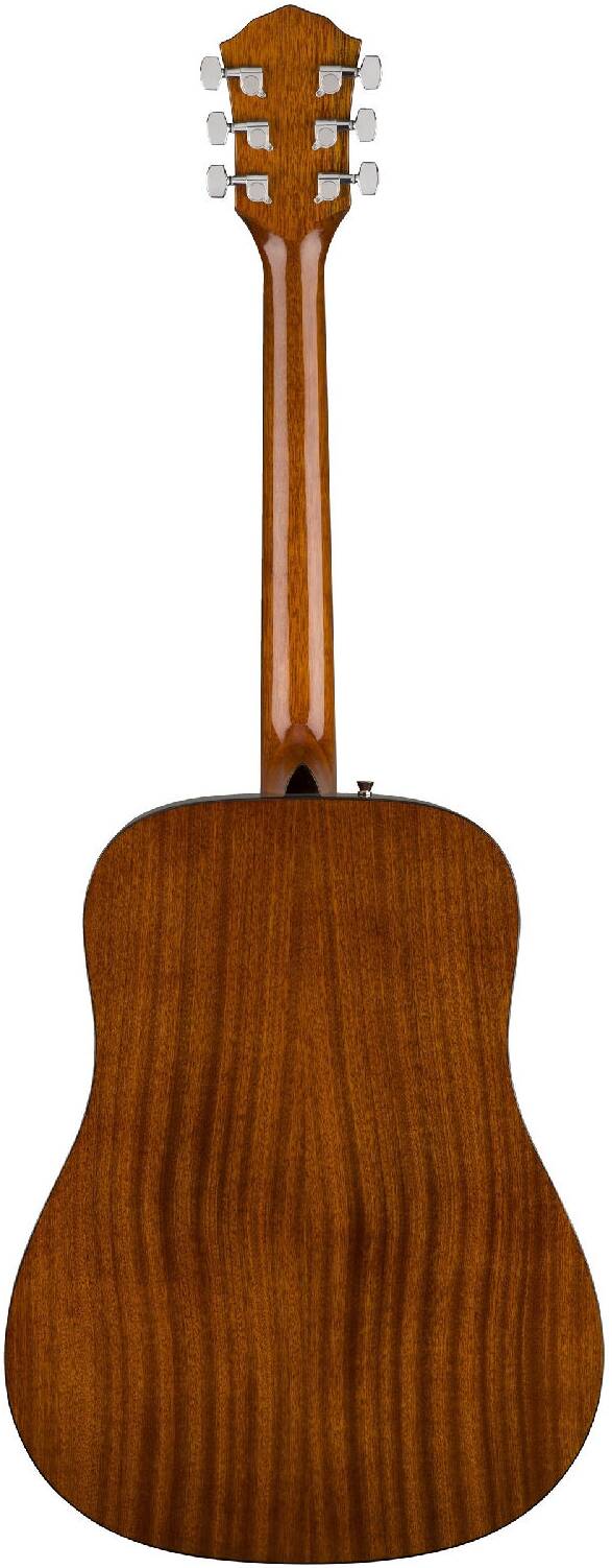 FENDER FA-125 Dreadnought Acoustic, Natural акустическая гитара, цвет натуральный — изображение 5