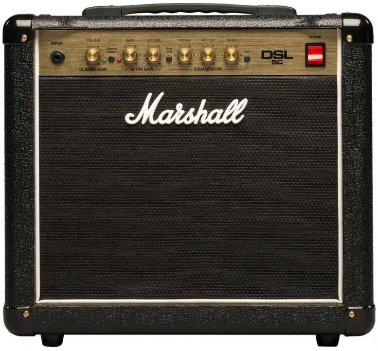MARSHALL DSL5 COMBO гитарный ламповый гитарный комбик, 5 Вт, 1x10' Celestion Ten 30