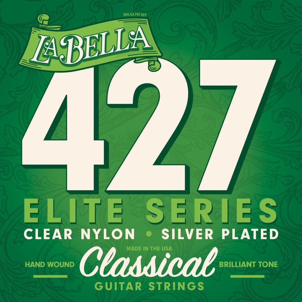 427 Elite Комплект струн для классической гитары, посеребренные, La Bella
